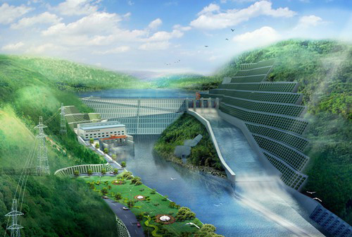 洋县老挝南塔河1号水电站项目